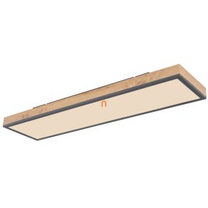   Lampă LED de tavan cu telecomandă, efect lemn - Doro Globo 416080WD4-CCT