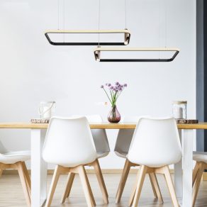   Lampă LED suspendată cu telecomandă, 55 W, alb rece-cald - Coco 2 Globo 67301H1