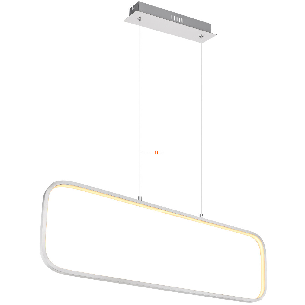 Lampă LED suspendată, 24 W, alb cald, nichel (Silla)