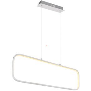   Lampă LED suspendată, 24 W, alb cald, nichel - Silla Globo 67262H