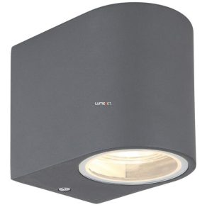   Lampă de perete curbată pentru exterior, antracit - Veronika Globo 34163