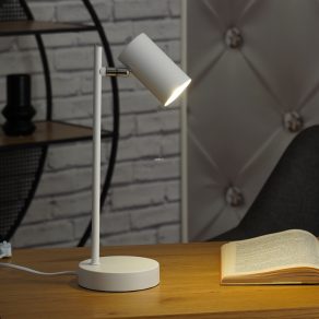   Lampă de masă, 35 cm - Robby Globo 57910TW, cu soclu 1xGU10