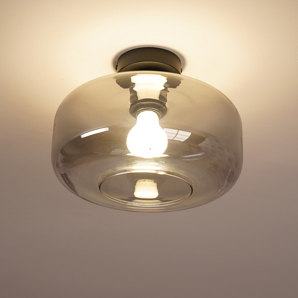 Lampa de tavan fumuriu, sticlă - Giuseppe Globo 15566D