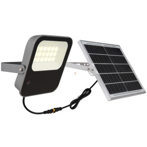   Lampă LED cu senzor de mișcare, telecomandă, lumină albă caldă, alimentată cu energie solară, pentru montare pe perete - Solar Globo 36487