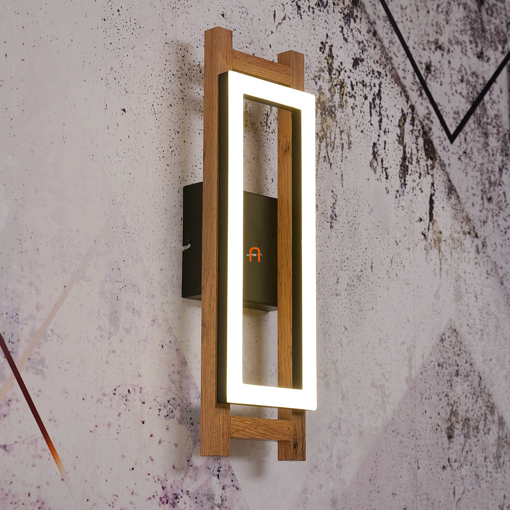 Lampă LED de perete în ambalaj detaliat, 10 W, alb cald (Illa)