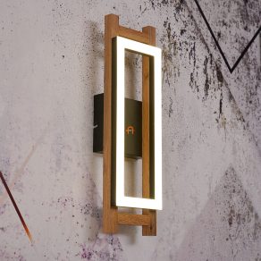 Lampă LED de perete fără cutie 10 W, alb cald (Illa)