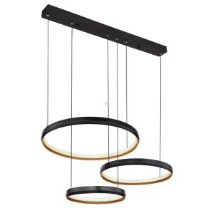   Lampă LED suspendată cu telecomandă 55 W, alb rece-cald - Halli Globo 67193-55H