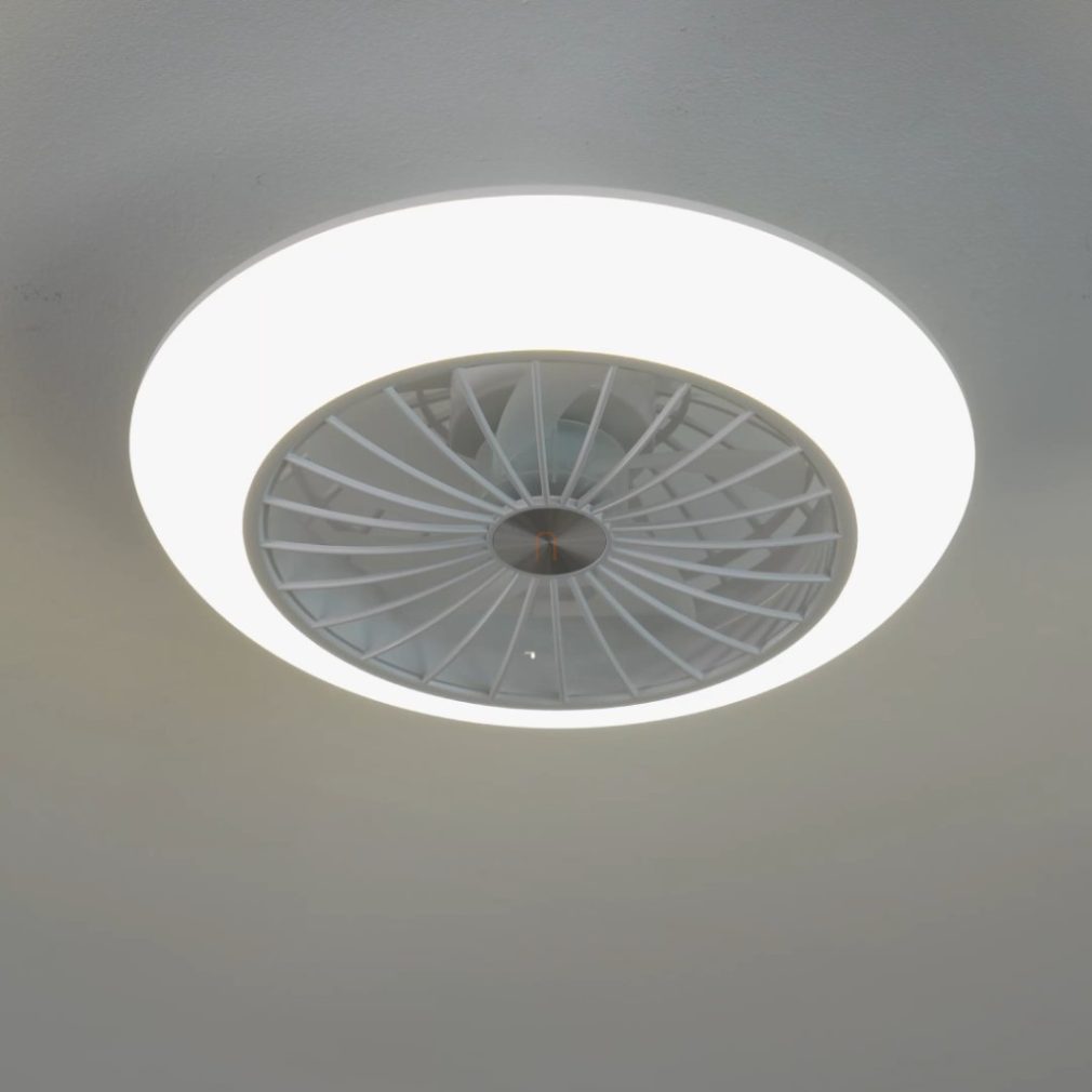 Lampă LED de tavan cu ventilator reglabil, 30 cm - Lafee Globo 03632W