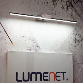 Lampă LED de perete, culoare crom - Jaime Globo 41922C