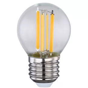   Bec LED cu filament E27, formă sferică mică, 6,5 W, 2700 K, 806 lm - Globo 10582GK