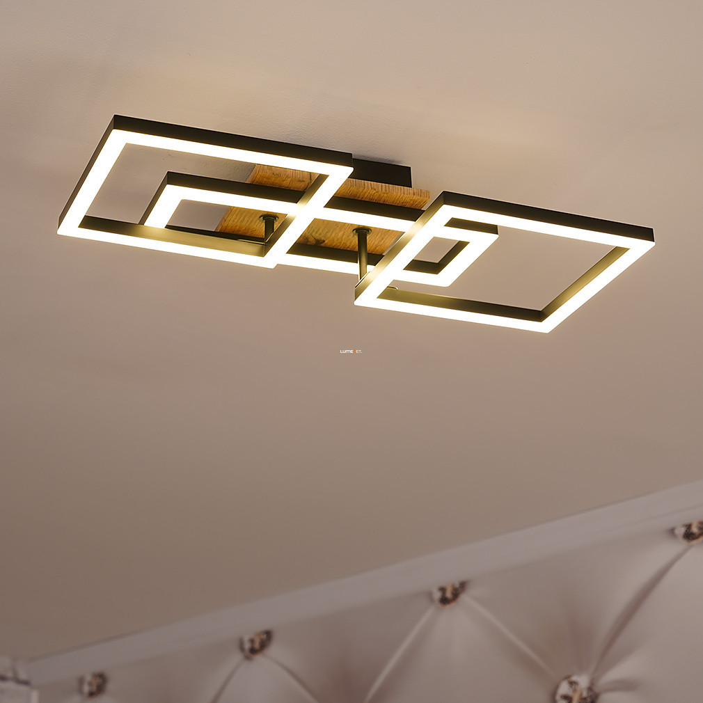 Lampa LED rotativă pentru tavan, cu 3 rame - Bossy Globo 67284-24