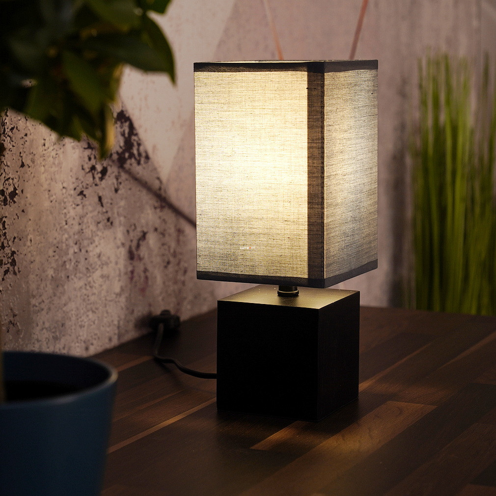 Lampa de noptie din textil, 30 cm - Valentino Globo 21628A, cu soclu 1xE27, 230 V