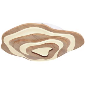   Lampă LED cu model inelar pentru tavan, cu telecomandă - Jacks Globo 41768-40