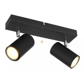  Spot lampă în negru mat cu 2 socluri - Robby Globo 57911-2B