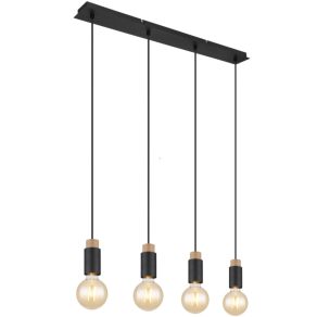 Lampă suspendată cu 4 socluri - Matti Globo 54045-4H