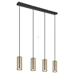   Lampă suspendată, alamă, cu patru socluri - Robby Globo 57911-4HM