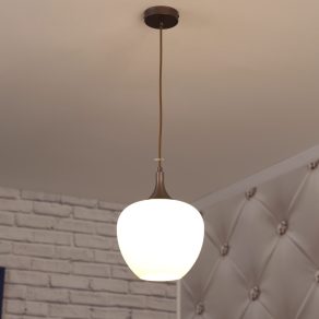   Lampă suspendată în culoarea cafea, 24 cm - Maxy Globo 15548HC