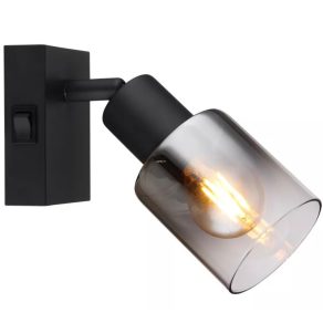 Spot luminoasă de culoare fumurie - Hubertus Globo 54308-1