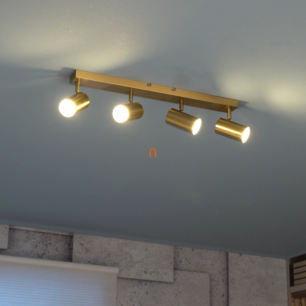 Spot lumina în culoarea aurie cu 4 socluri - Robby Globo 57911-4GO