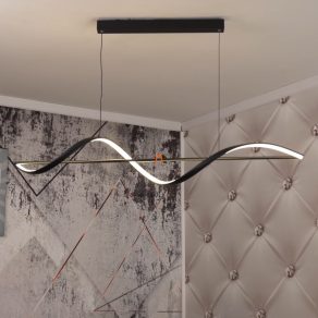   Lampă LED suspendată cu efect strip - Violino Globo 67207-24