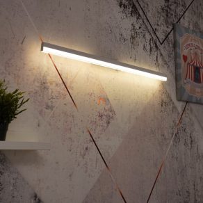   Lampă LED reglabilă, montată pe perete, în culoare alb mat, 80 cm - Sallo Globo 41927W