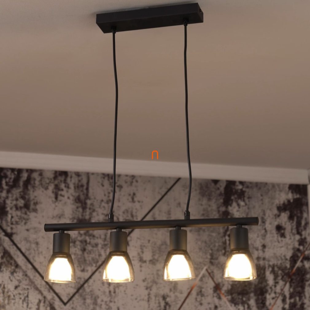 Lampa suspendată cu 4 becuri - Satella Globo 54312-4H