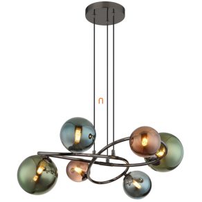   Candelabru cu design tricolor și 6 socluri - Riha Globo 56142-6H