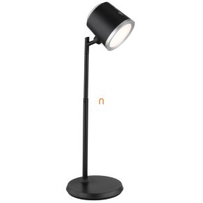   Spot LED reglabil pentru birou 44 cm - Meeya Globo 58454B, memorie, lumină de veghe, alimentat cu baterii, intensitate reglabilă, reîncărcabil, portabil, înălțime reglabilă, cablu de 1 m, 3000-4000-6500 K, 230 lm, 6 W, 230 V