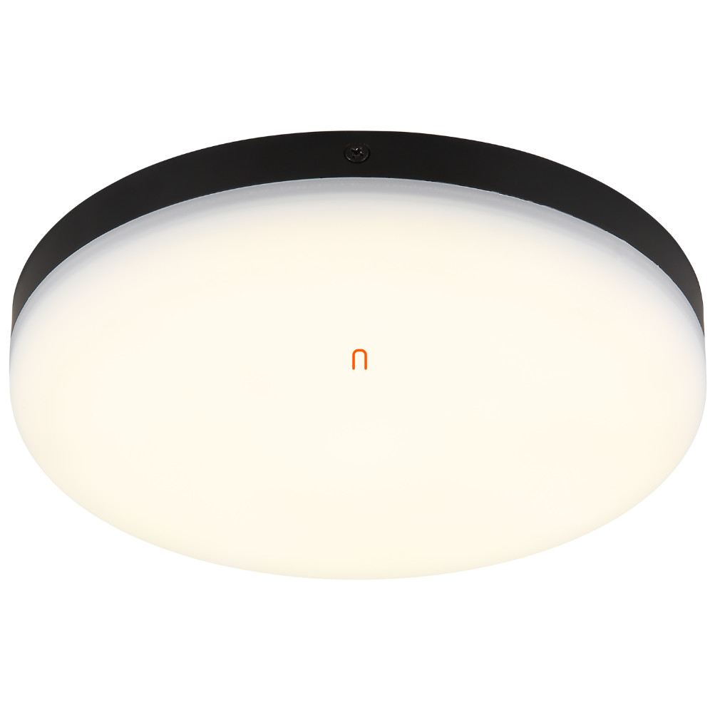 Plafon LED în negru, 22 cm (Matthew)