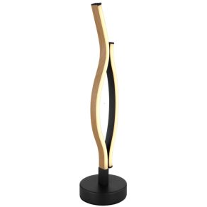   Lampă LED de masă ondulată, 47 cm - Geronimo Globo 67206TW, 3000 K, 480 lm, 12 W