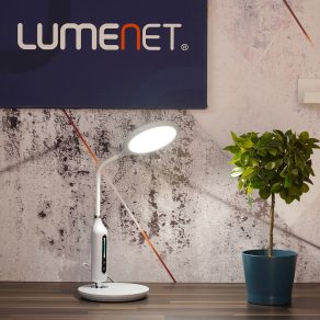   Lampă LED de masă reglabilă, culoare gri mat, 40 cm - Fruggy Globo 58435G, memorie, 3000-4000-6500 K, 530 lm, 9 W, 230 V