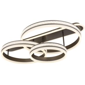   Lampă LED cu cristal pentru tavan, cu telecomandă, în stil modern - Grouni Globo 67314-75