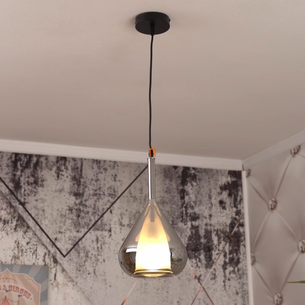 Lampa suspendată din sticlă - Geeky Globo 15542