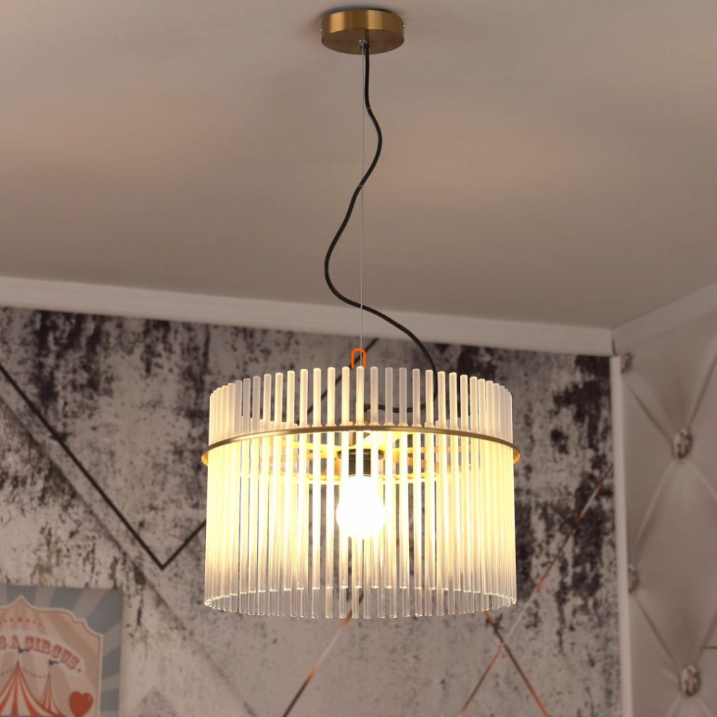 Lampa suspendată cu sticlă - Gorley Globo 15698HM