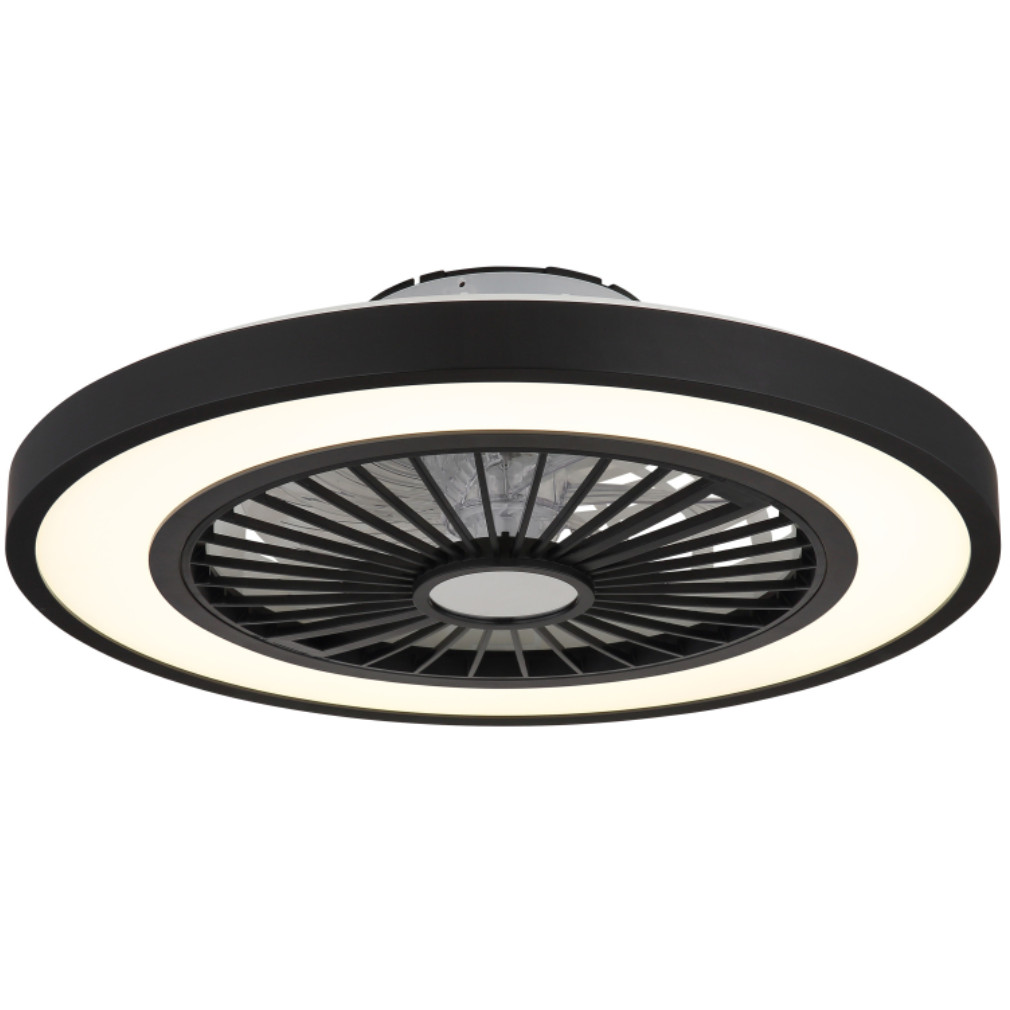 Plafonieră LED cu ventilator reglabil, 54 cm (Blizzak)