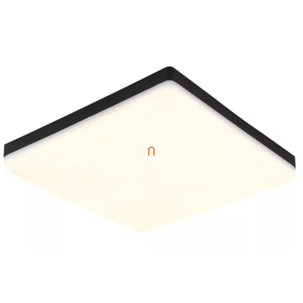 Plafon LED în negru, 30x30 cm (Matthew)