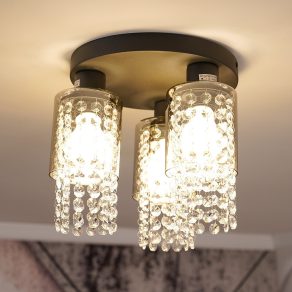 Candelabru de cristal cu 3 socluri - Backey Globo 15799-3D