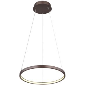   Lampă LED suspendată în culoarea maro cafea - Ralph Globo 67192-19BR