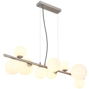   Lampă suspendată spirală cu abajururi sferice - Riha Globo 56140-9H