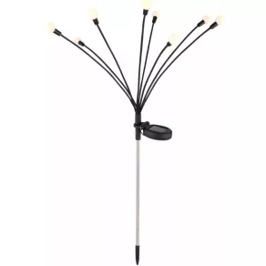   Lampă solară LED pentru exterior - 8 brațe mobile - Globo 336090-8