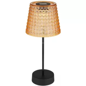   Lampa LED de exterior cu panouri solare, în culoarea chihlimbar - Globo 36634-2A