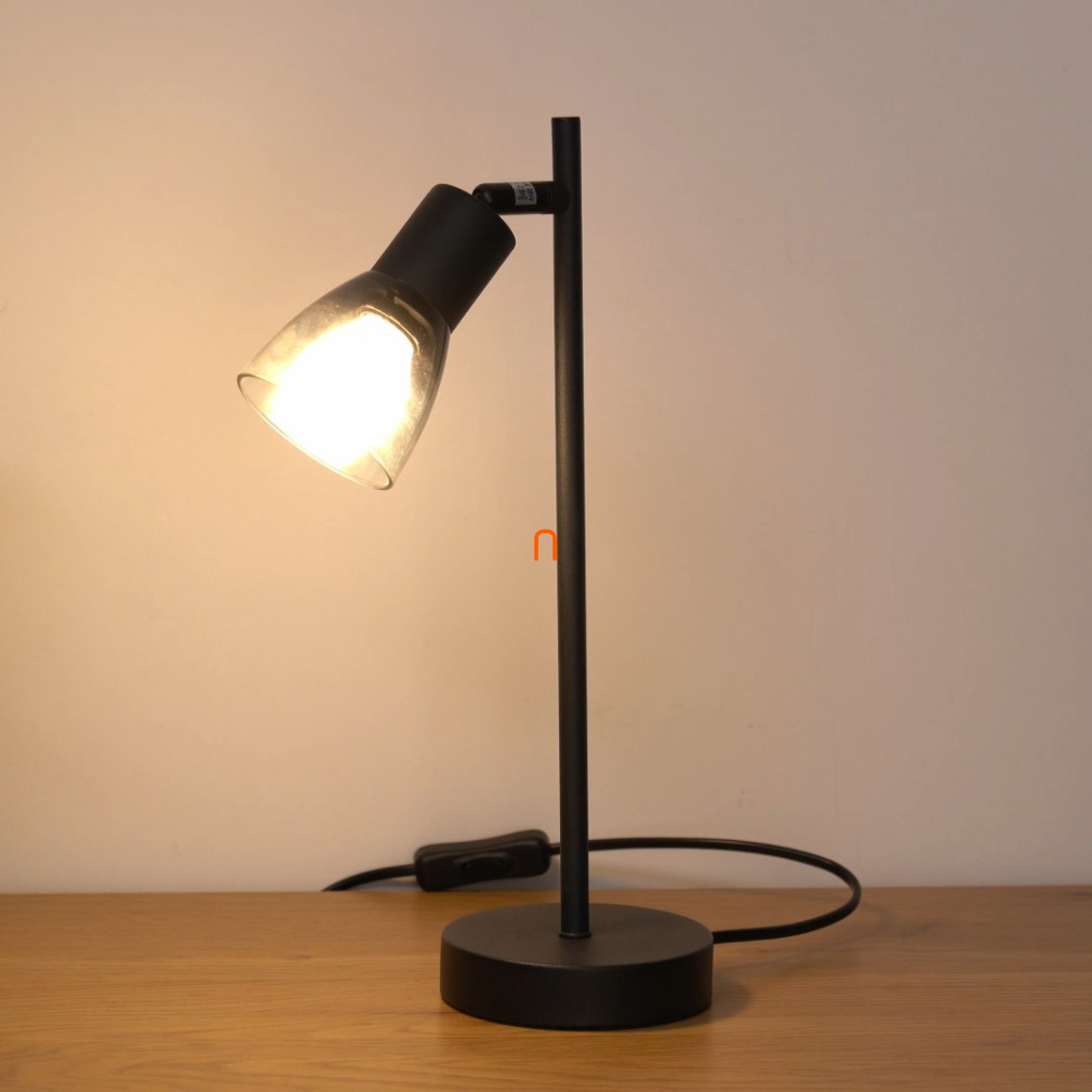 Lampa de masă, 35 cm - Satella Globo 54312T - cu comutator basculant, 1xE14, 230 V
