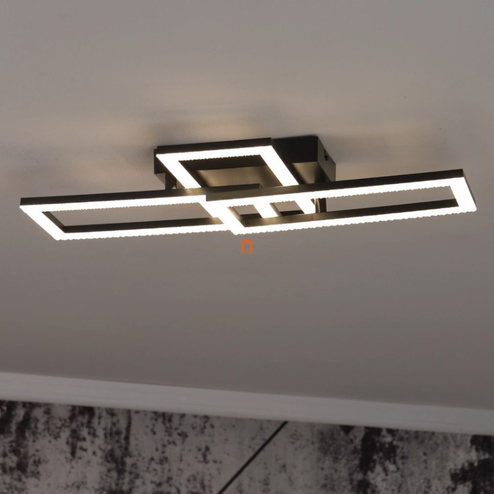 Lampa LED de tavan reglabilă cu incrustat de cristal, triplă - Sapena Globo 67328-24