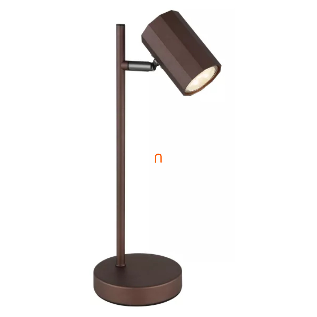 Lampă spot de masă din bronz închis, 35 cm (James)