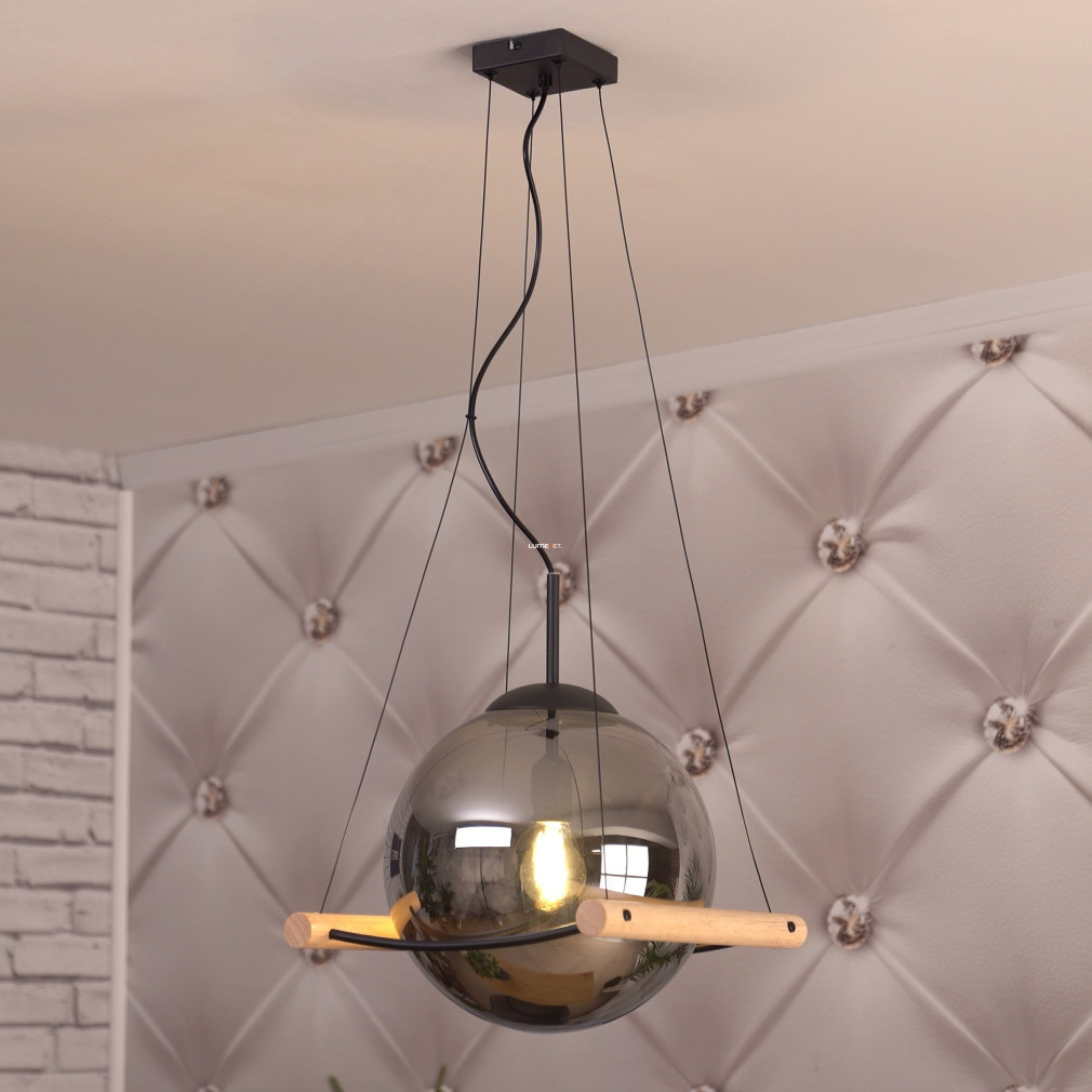 Lampa suspendată, sticlă - Leona Globo 15883H