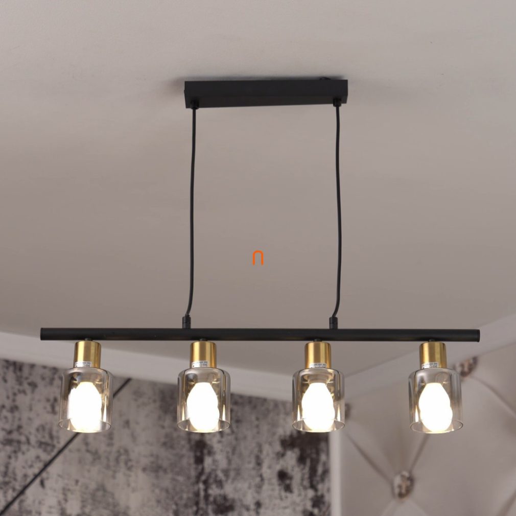 Lampa suspendată cu 4 becuri - Hollsy Globo 54310-4H
