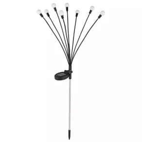   Lampă LED solară cu schimbare de culoare - 8 ramuri mobile - Globo 336090-8RGB