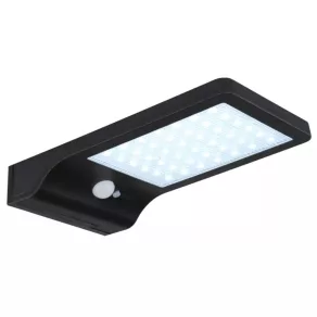   Lampă LED cu senzor de mișcare, montată pe perete, alimentată cu energie solară - Globo 36497