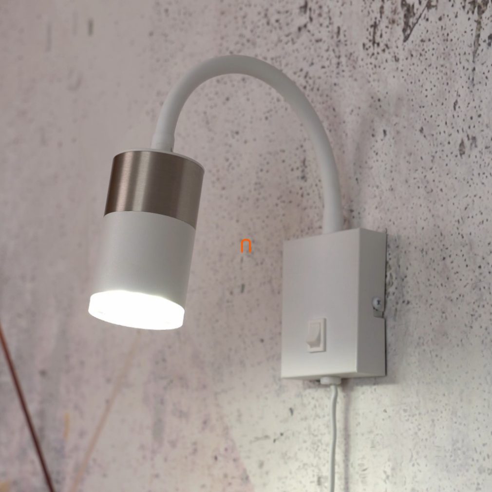 Lampa de perete reglabilă, culoare albă - Brisbon Globo 57851W