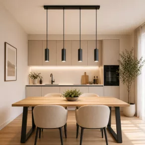 Spot suspendat cu 4 socluri - James Globo 57918-4H